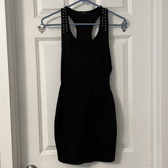 VALENTINE CUT OUT STUDDED 👗 DRESS SZ.SMALL - Picture 10 of 12